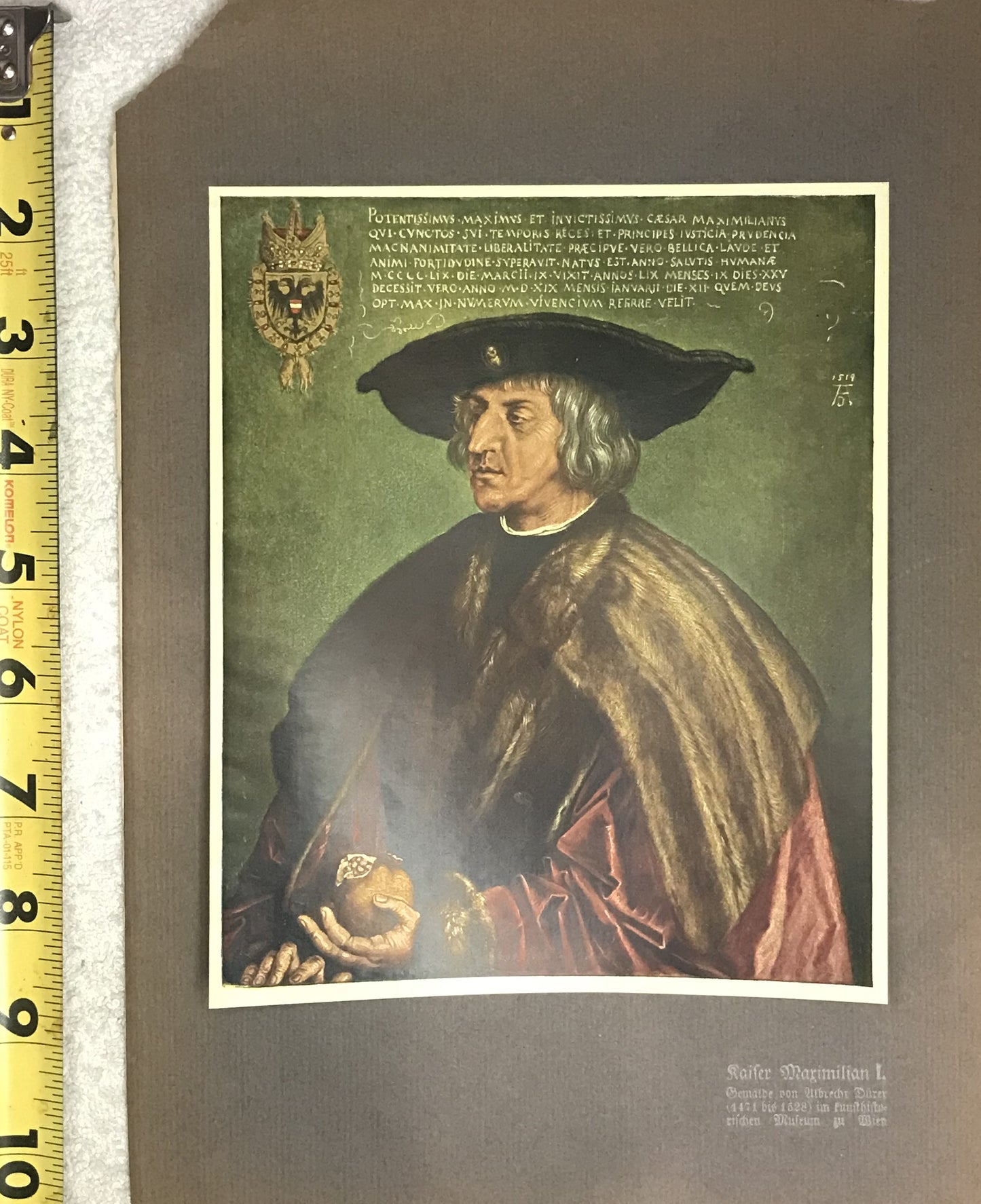 Albrecht Dürer - Kaiser Maximilian I - Classic Renaissance Portrait