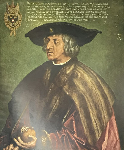 Albrecht Dürer - Kaiser Maximilian I - Classic Renaissance Portrait