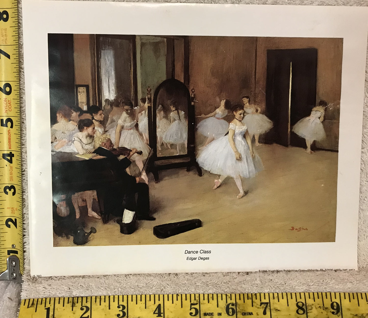 Dance Class by Edgar Degas - Vintage Art Print