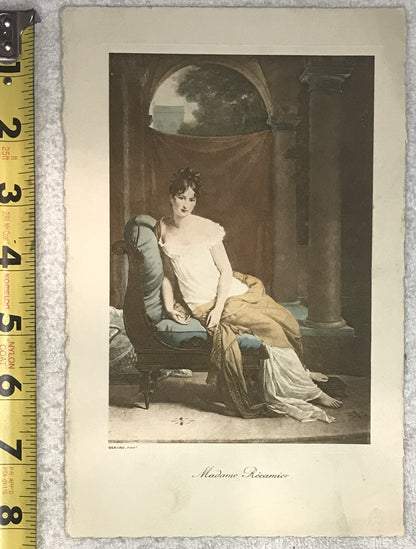 Madame Récamier - Vintage Print by Gérard