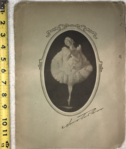 Anna Pavlova Ballet Photograph Print – Early 20th Century