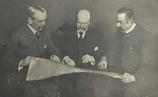 Historic Photograph of Stanford White with William Mead and Charles McKim - Architectural Icons