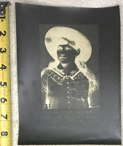 Antique Photograph of Annie Oakley – Buffalo Bill’s Wild West Show