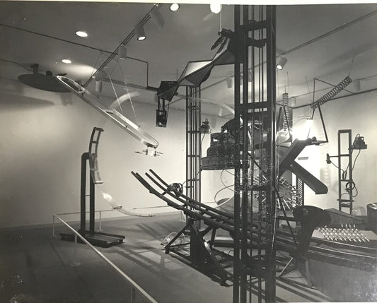 Vintage Photograph of "Launching Structure #2" - Fireworks Series Installation Art