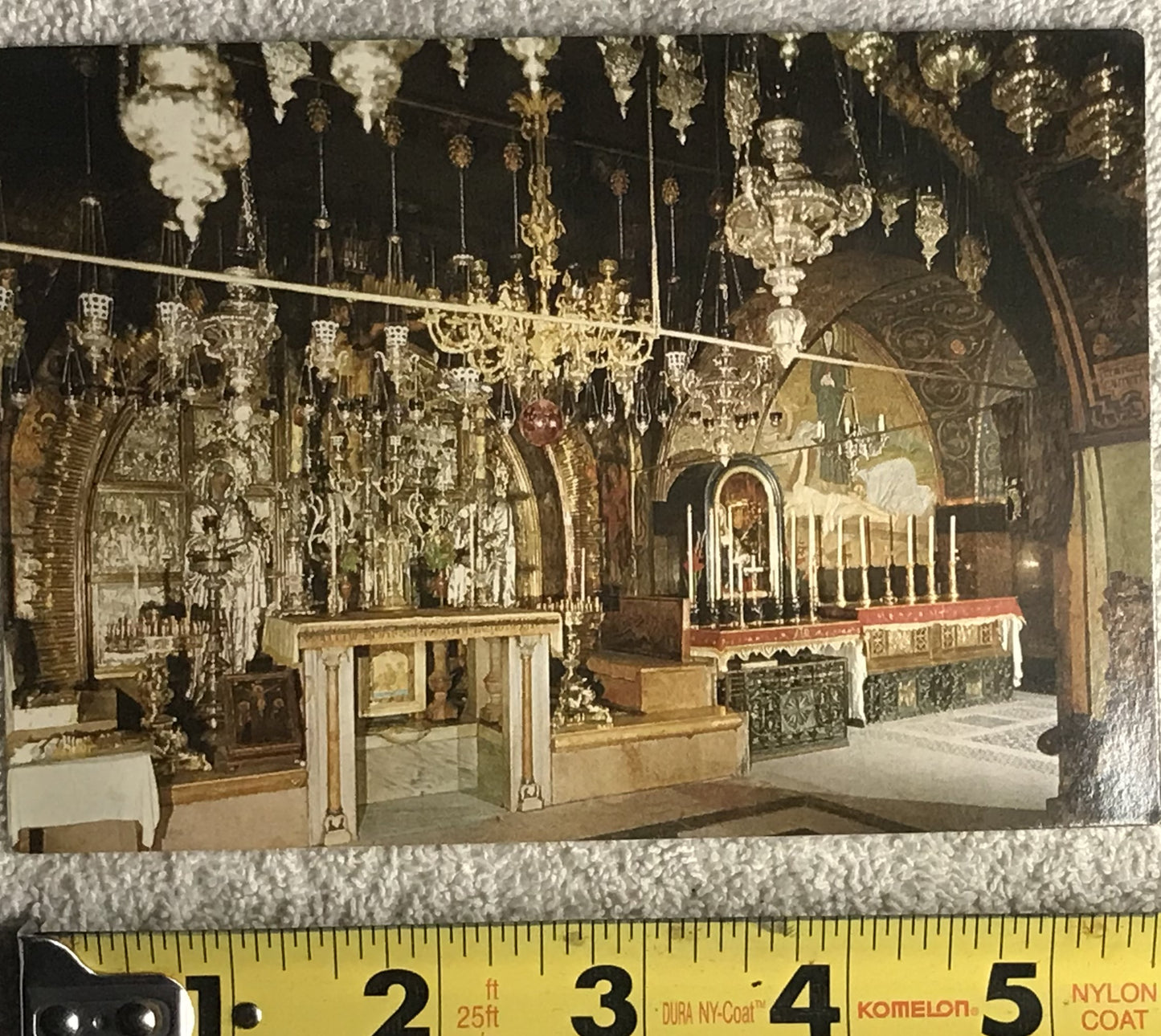 Vintage Postcard - Church of the Holy Sepulchre, Calvary, Jerusalem - Printed in Israel