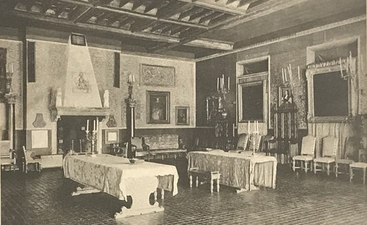 Vintage Postcard - The Dutch Room, Isabella Stewart Gardner Museum, Boston, MA