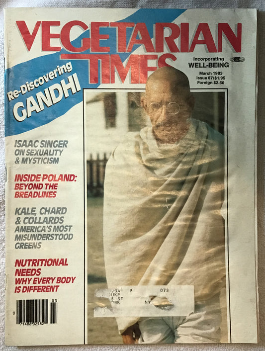 Vegetarian Times March 1983 Magazine