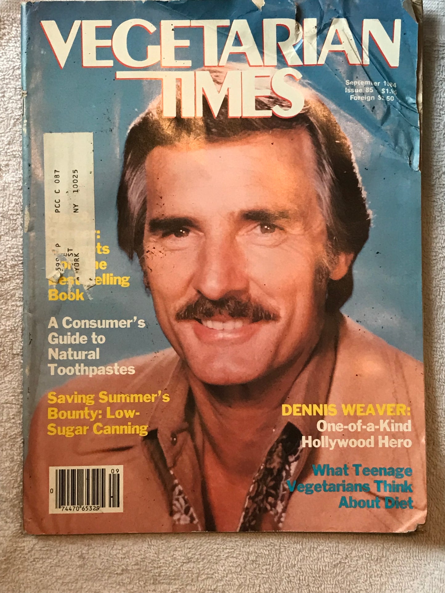 Vegetarian Times September 1984 Magazine