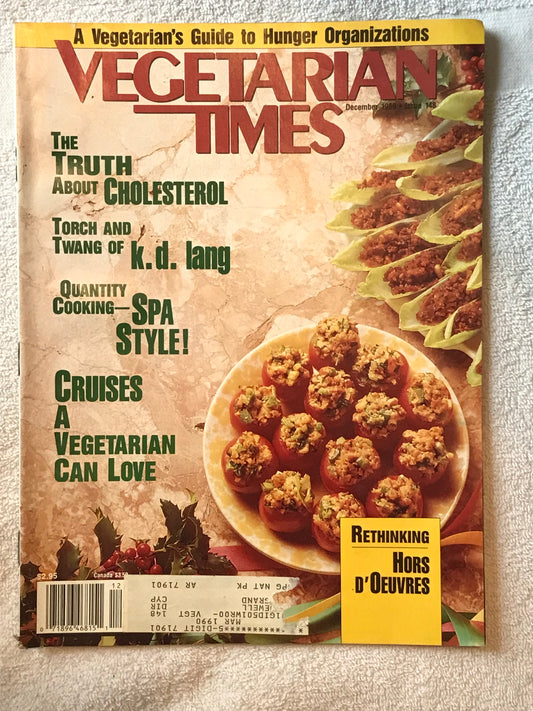 Vegetarian Times December 1989 Magazine