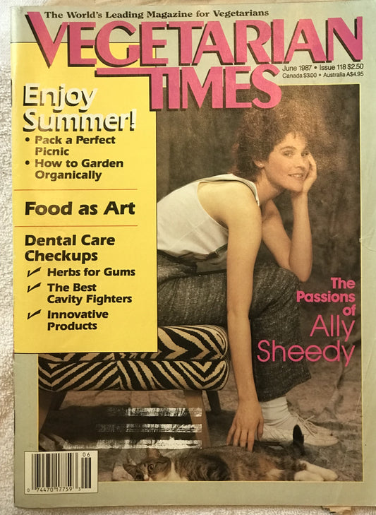 Vegetarian Times June 1987 Magazine