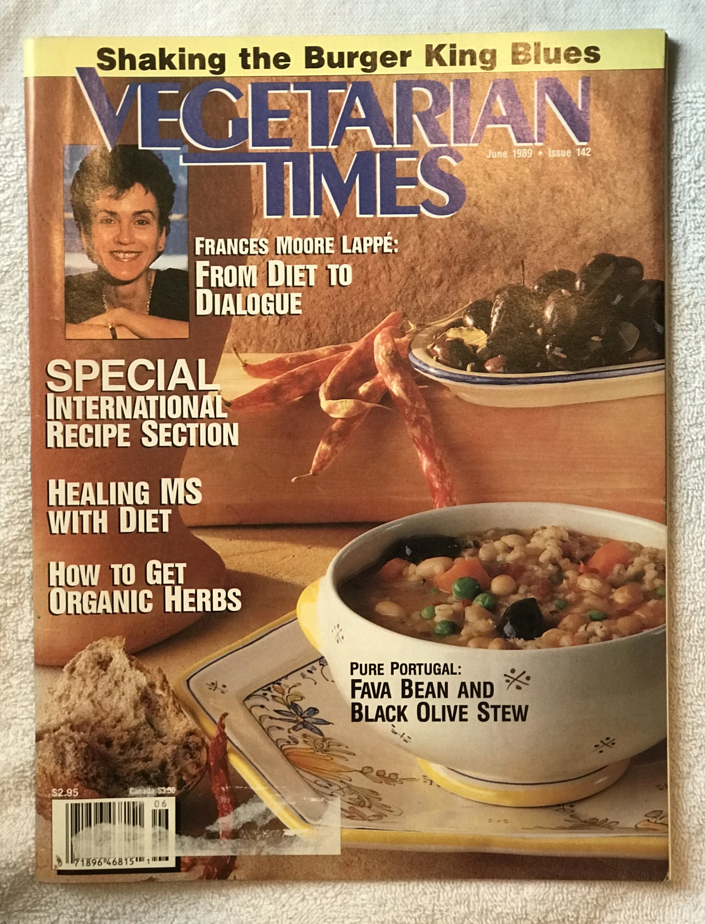 Vegetarian Times June 1989 Magazine