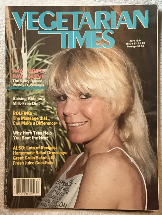 Vegetarian Times July 1984 Magazine