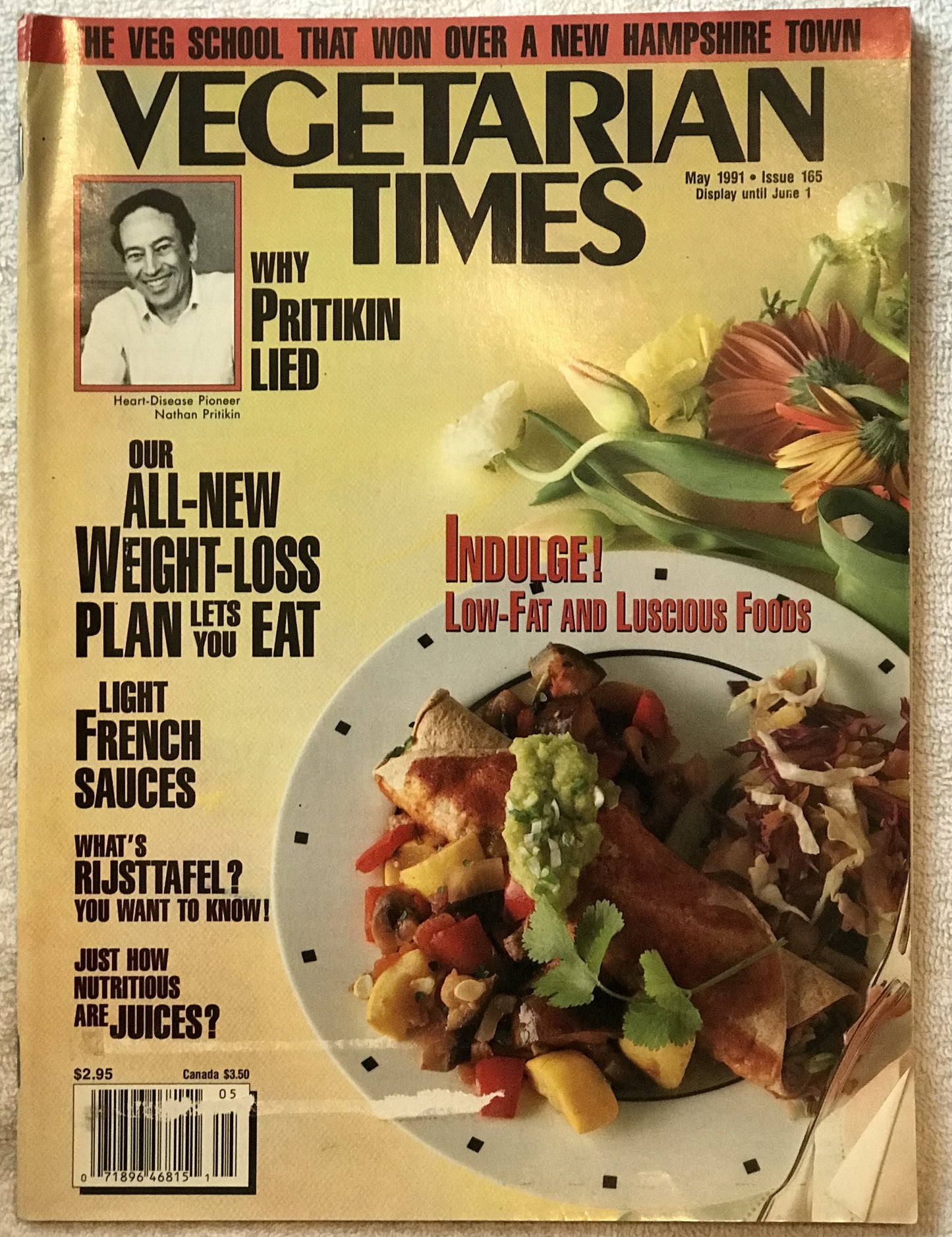 Vegetarian Times May 1991 Magazine