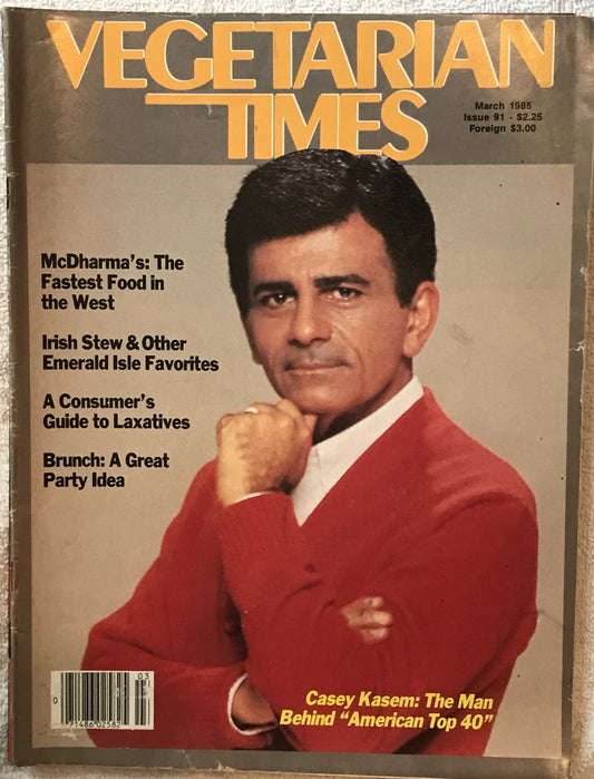 Vegetarian Times March 1985 Magazine