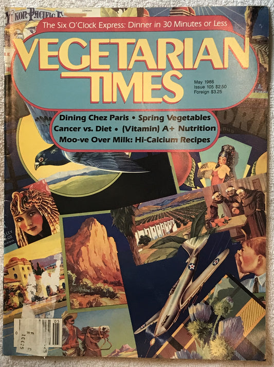 Vegetarian Times May 1986 Magazine