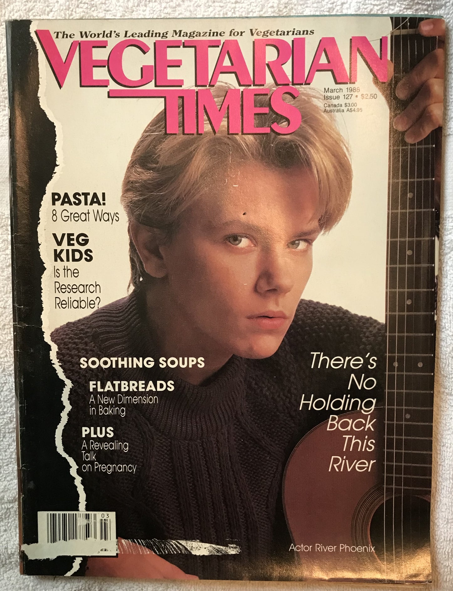 Vegetarian Times March 1988 Magazine