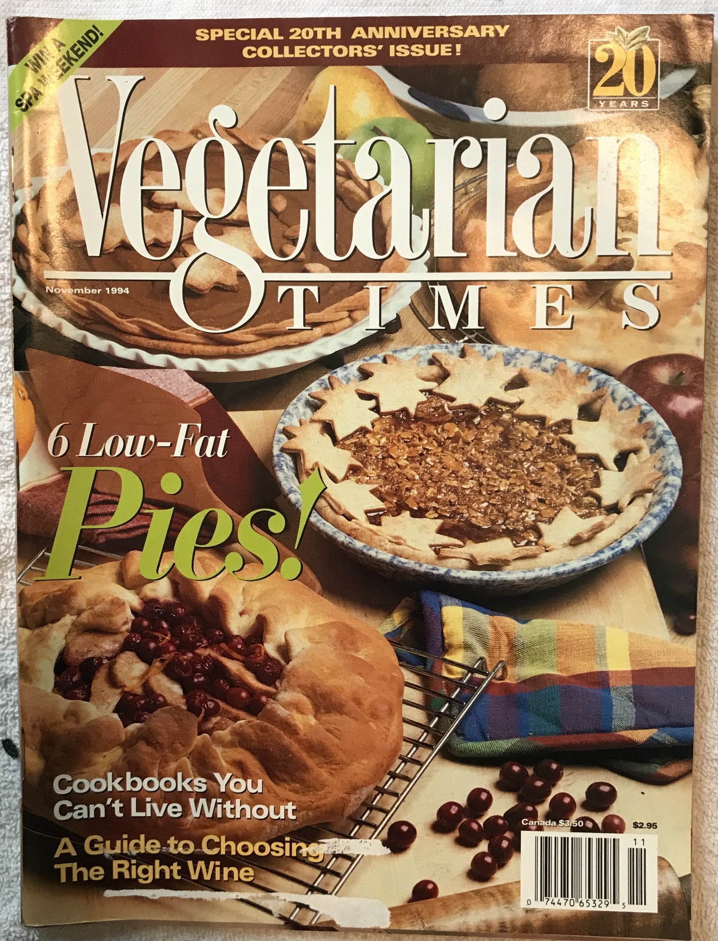 Vegetarian Times November 1994 Magazine