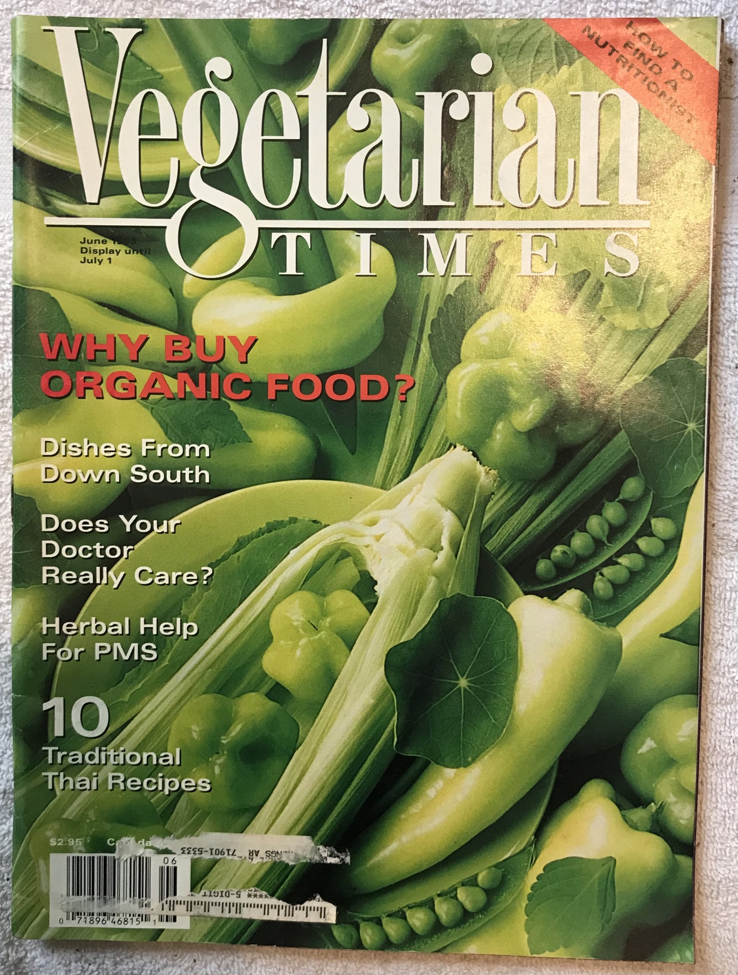 Vegetarian Times June 1993  Magazine