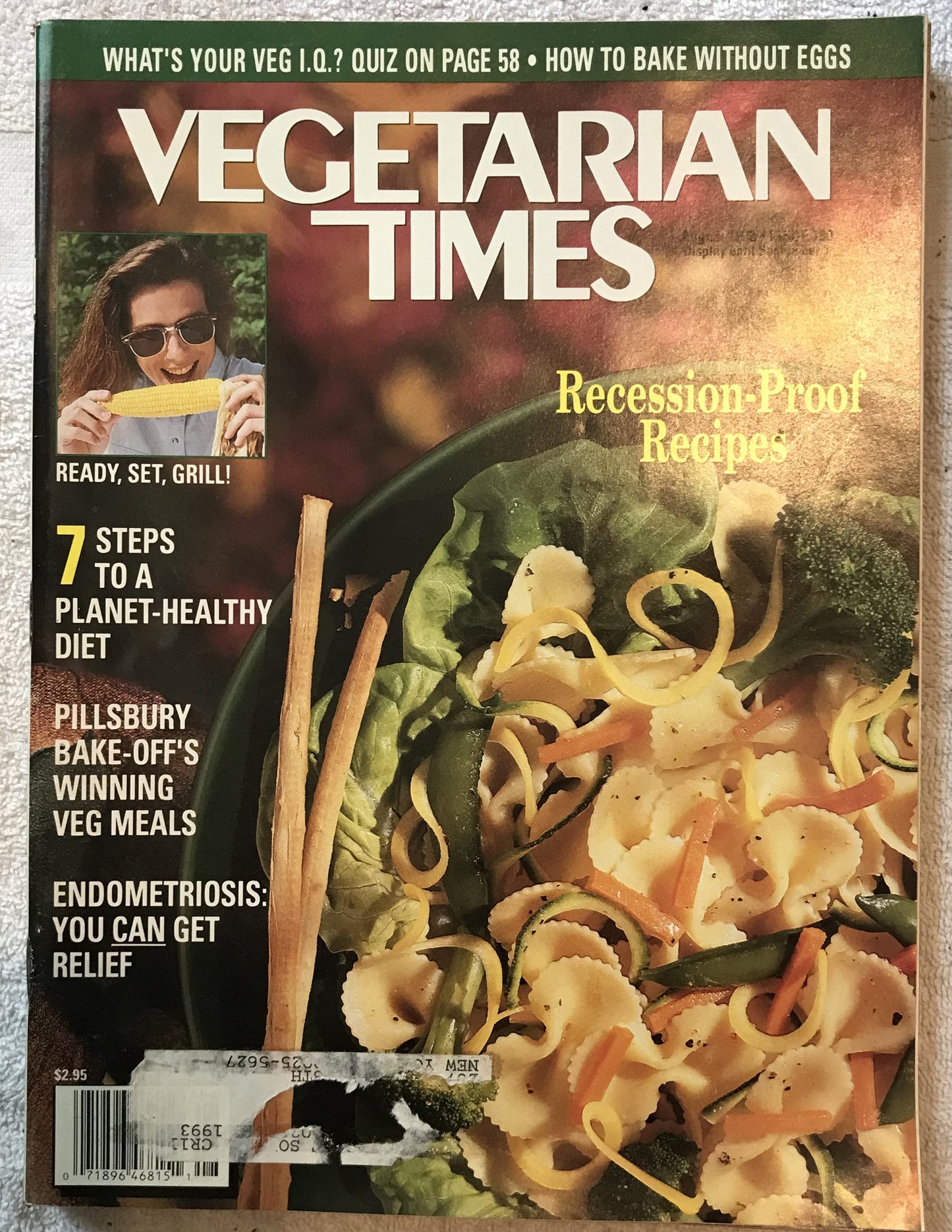 Vegetarian Times 1993 Magazine