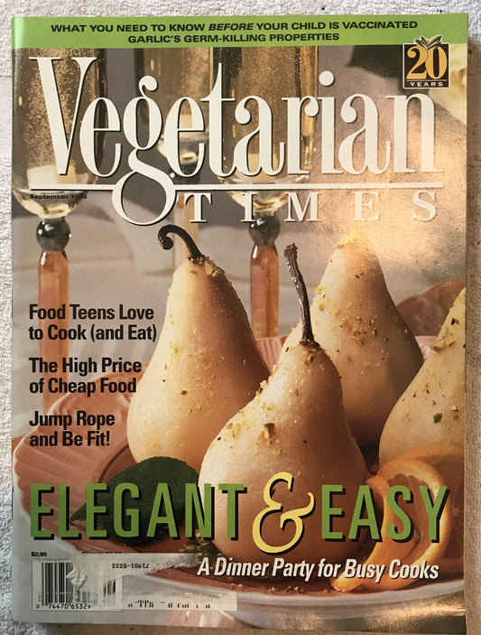 Vegetarian Times September 1994 Magazine