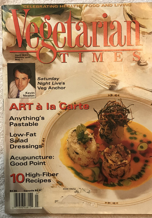 Vegetarian Times April 1993 Magazine