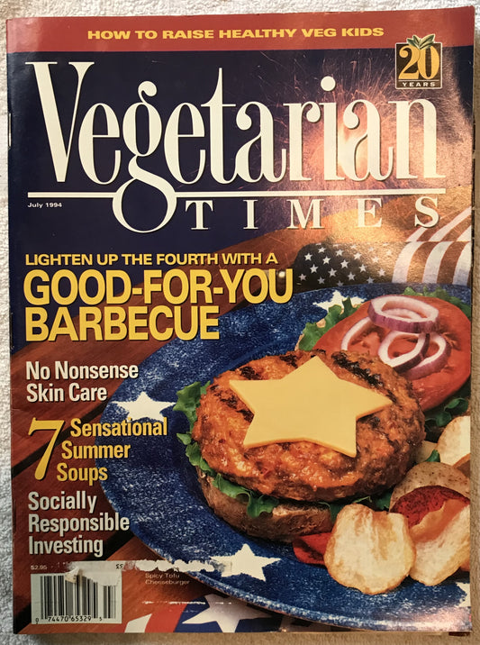 Vegetarian Times July 1994 Magazine