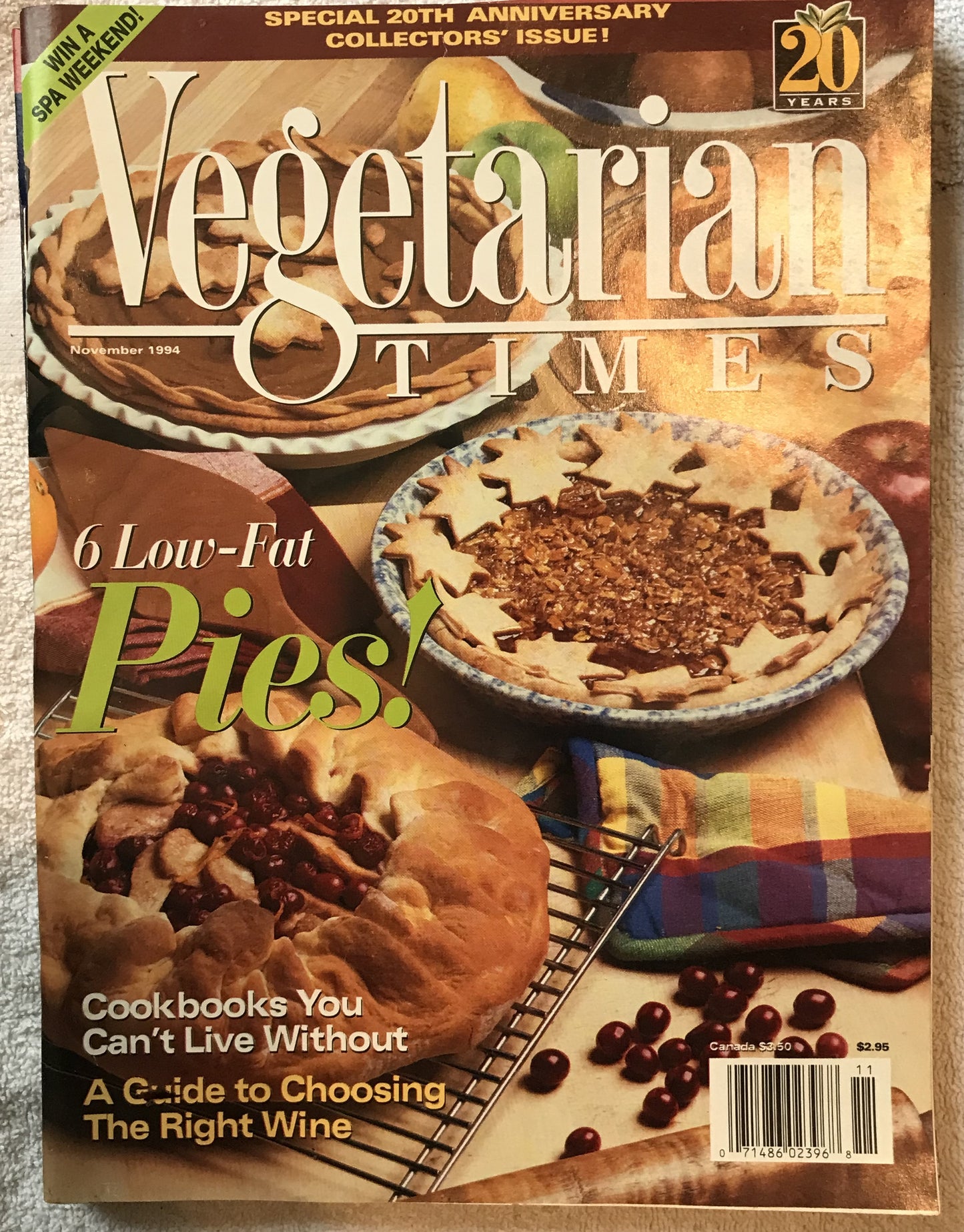 Vegetarian Times November 1994 Magazine