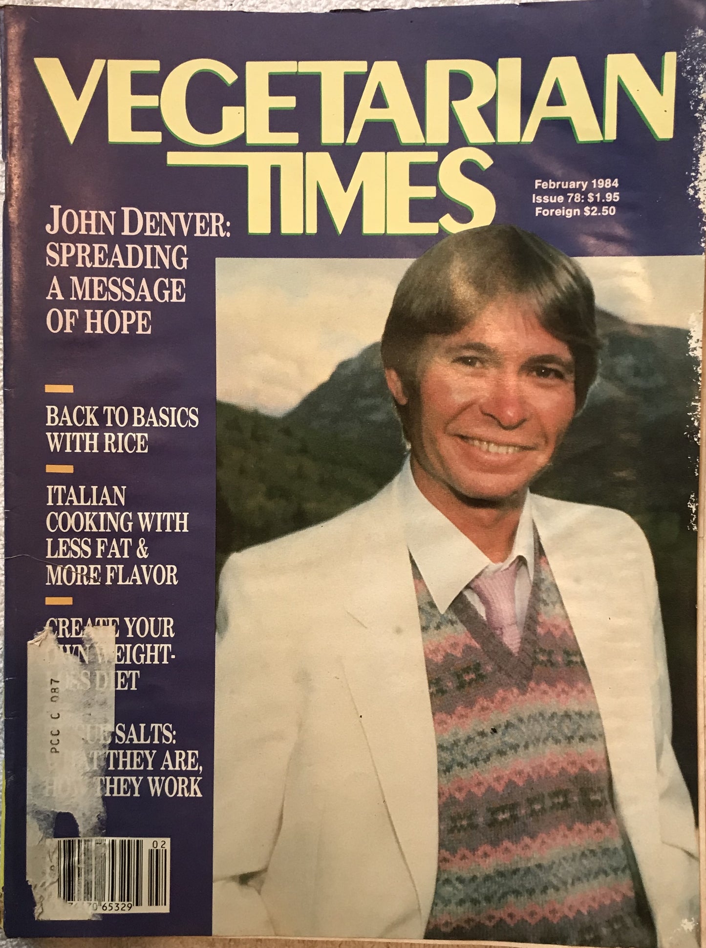 Vegetarian Times February 1984 Magazine