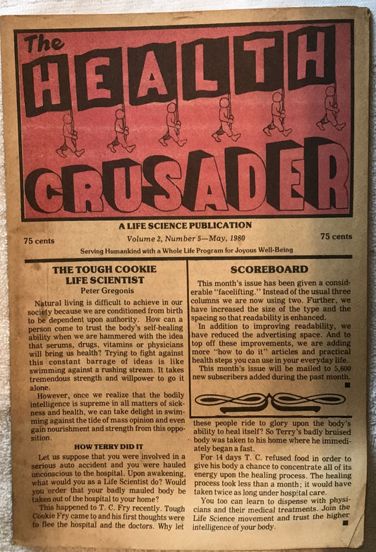 The Health Crusader, a May 1980 issue, Volume 2, Number 5