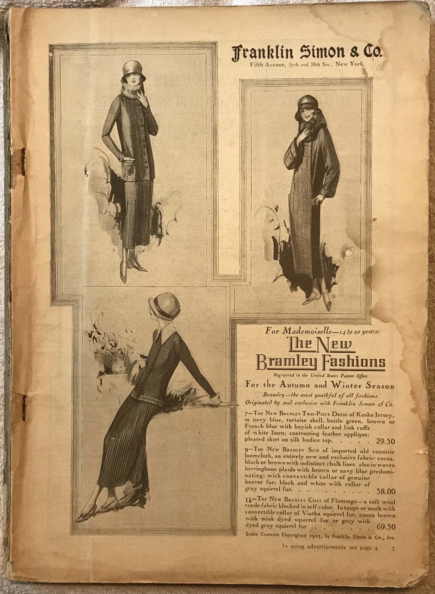 Franklin Simon & CO. Magazine