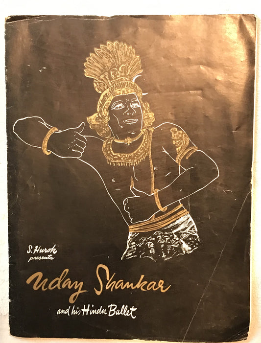 Uday Shankar and His Hindu Ballet – Vintage Dance Program