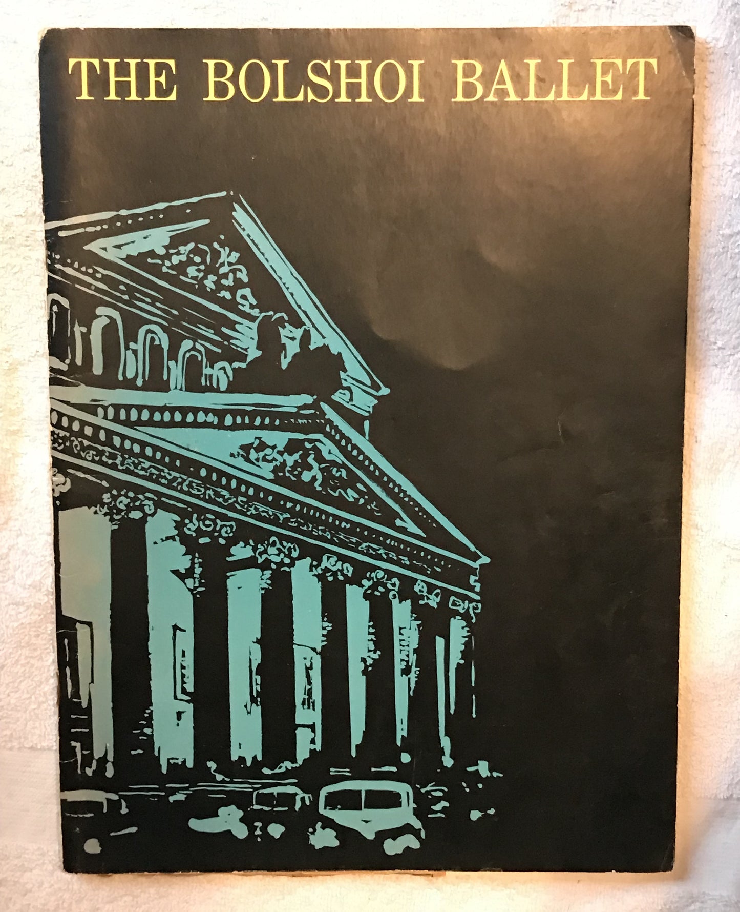 Bolshoi Ballet Program – Vintage Russian Ballet Memorabilia