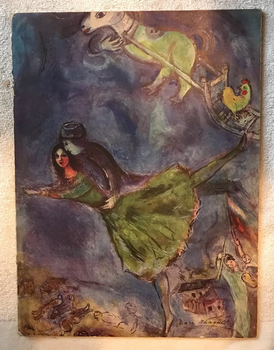 Marc Chagall Ballet Program – Vintage Performance Memorabilia