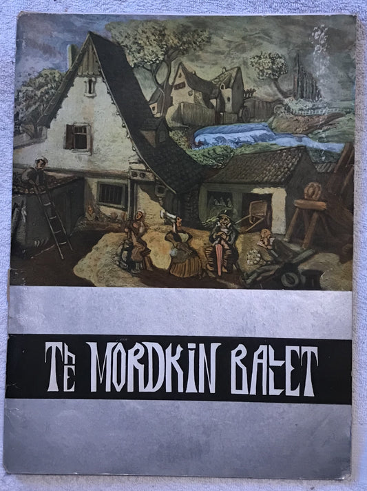 Mordkin Ballet Program – Vintage Russian Ballet Memorabilia