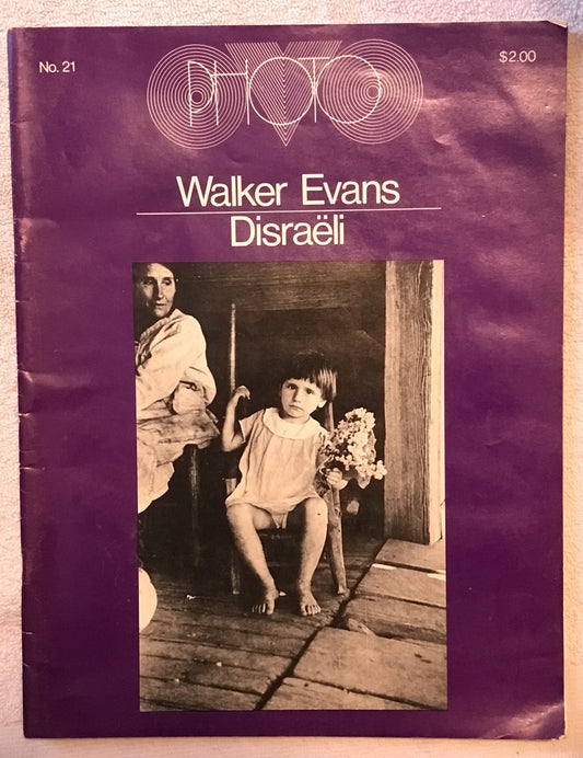 Walker Evans – Disraëli (No. 21) Photography Magazine