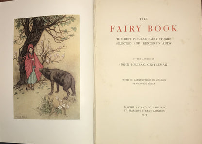 The Fairy Book: The Best Popular Fairy Stories (1913), Illustrated by Warwick Goble