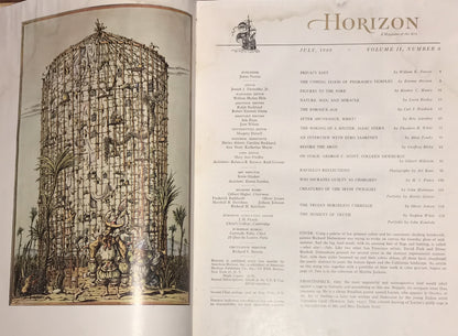 Horizon: A Magazine of the Arts July 1960, Volume II, Number 6