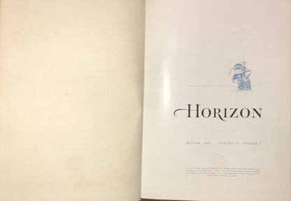 Horizon: A Magazine of the Arts Winter 1964, Volume VI, Number 1