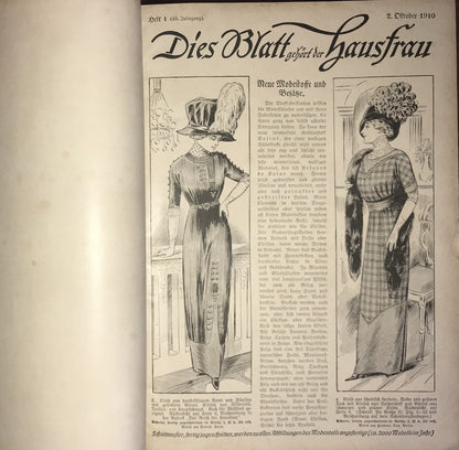 Dies Blatt gehört der Hausfrau (October 1910 to September 1911)