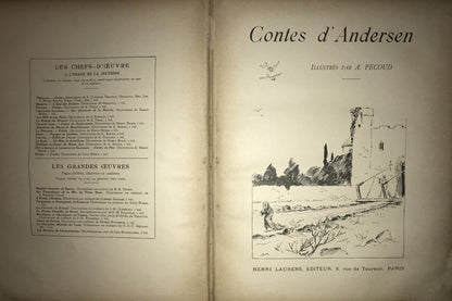 Contes d'Andersen (Andersen's Tales) - Illustrated by A. Pécoud, Early 20th Century Edition