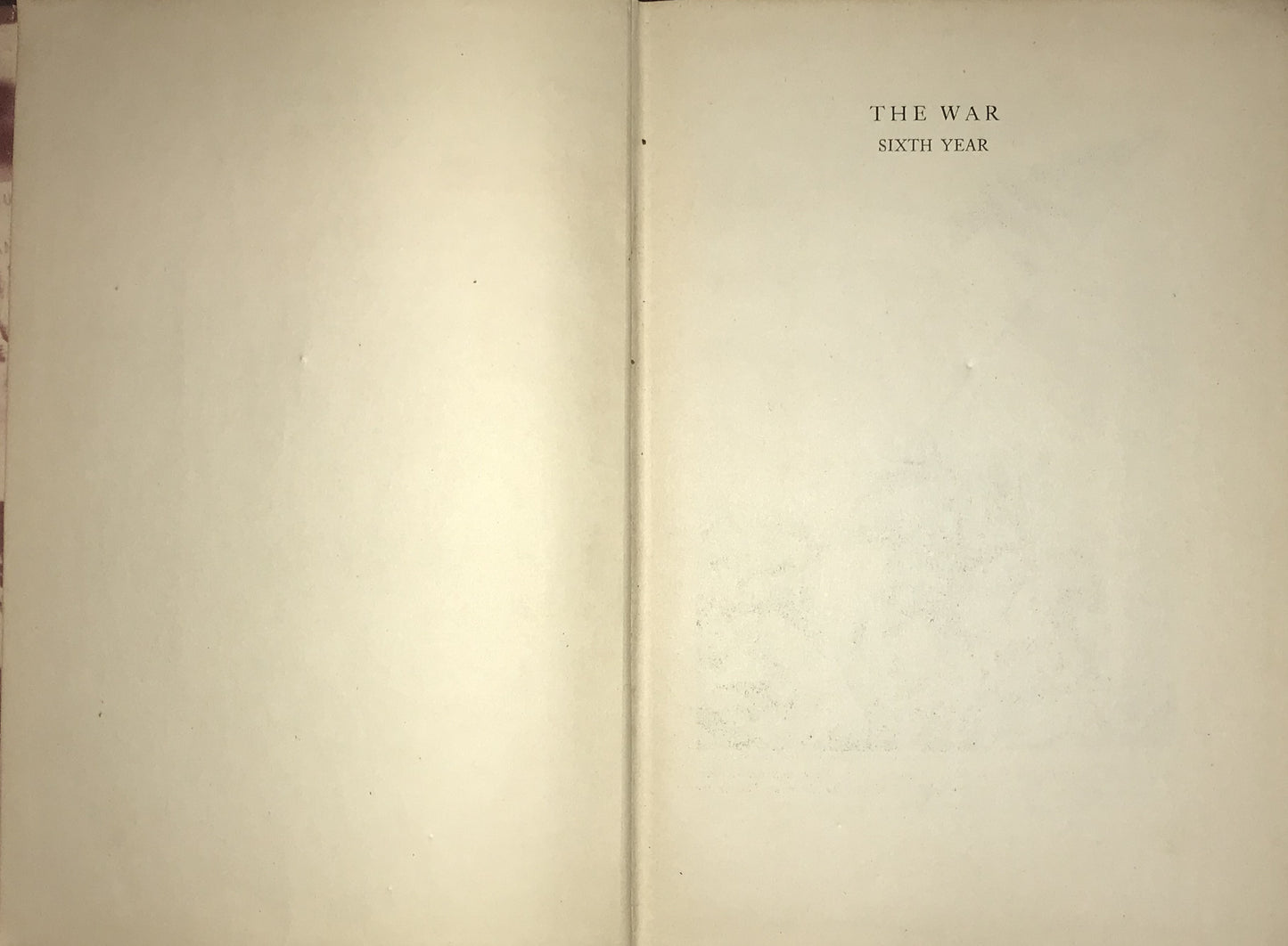 The War: Sixth Year by Edgar McInnis (Oxford University Press, 1946)