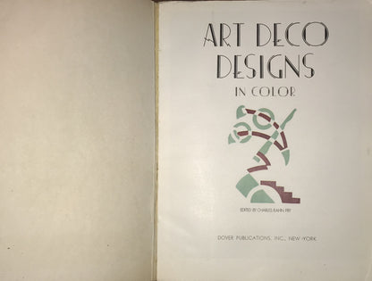 Art Deco Designs in Color by Dover Publications