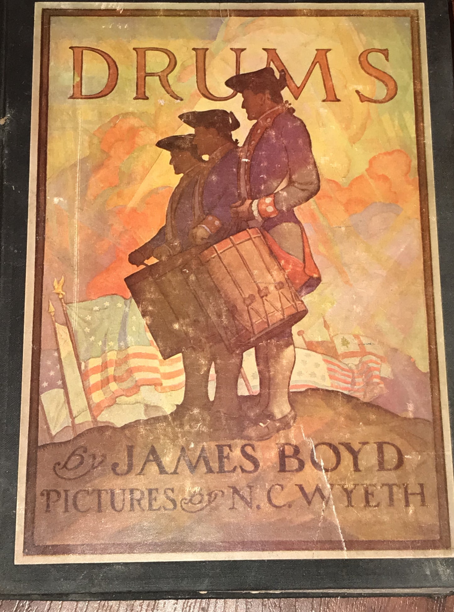 Drums by James Boyd (Illustrated by N.C. Wyeth, 1928 Edition)