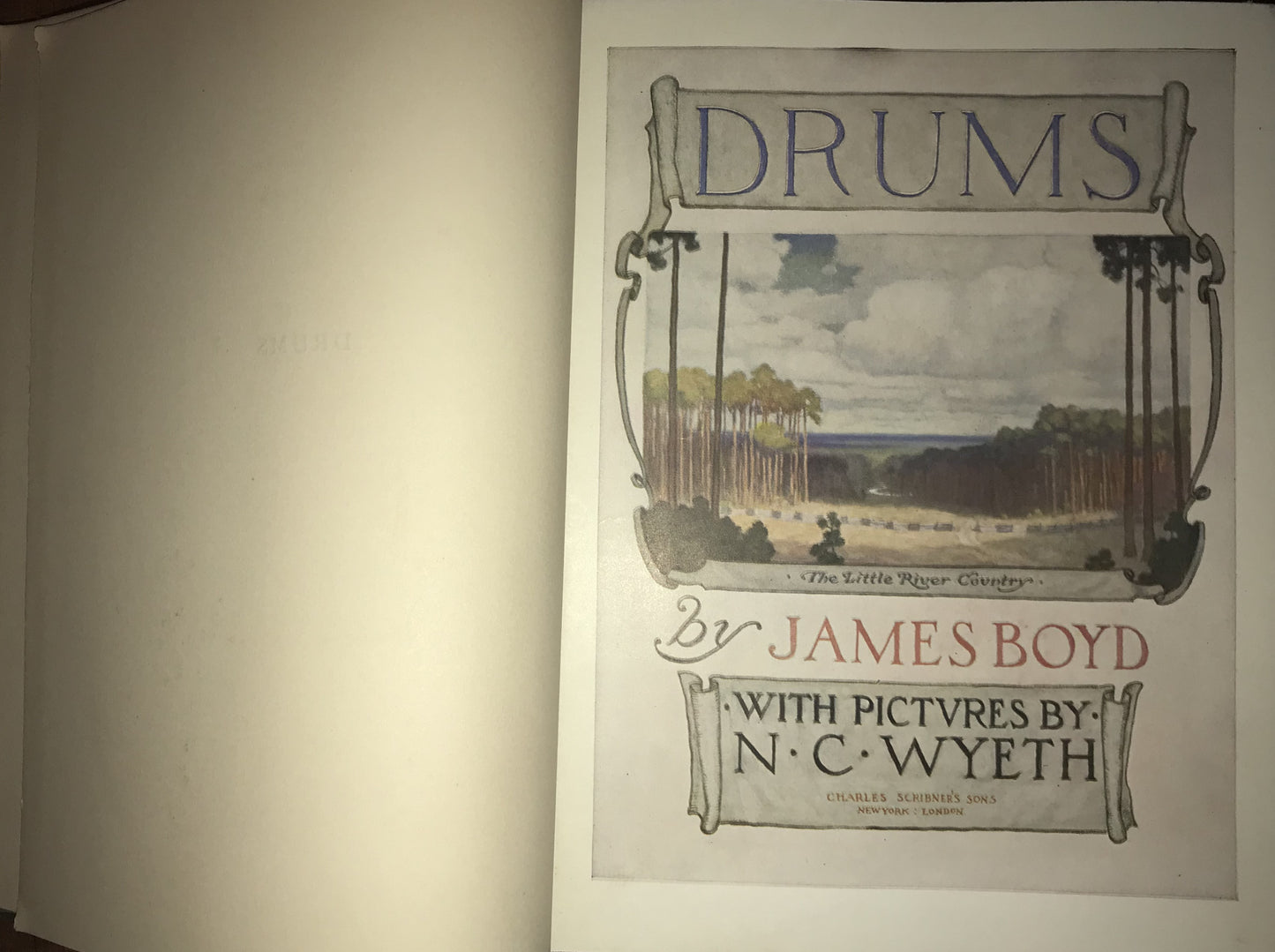 Drums by James Boyd (Illustrated by N.C. Wyeth, 1928 Edition)