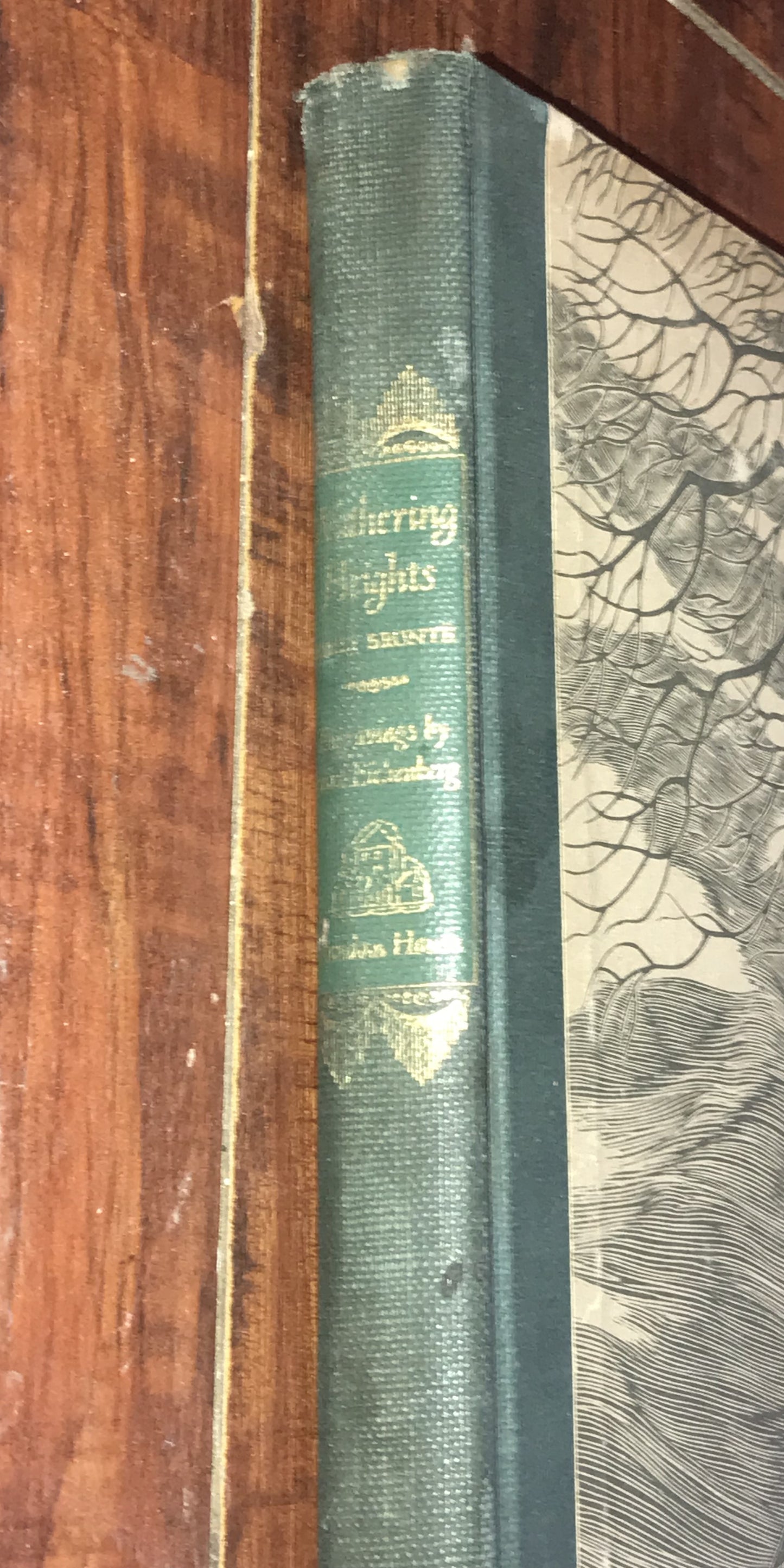 Wuthering Heights by Emily Brontë illustrated by Fritz Eichenberg (wood engravings)