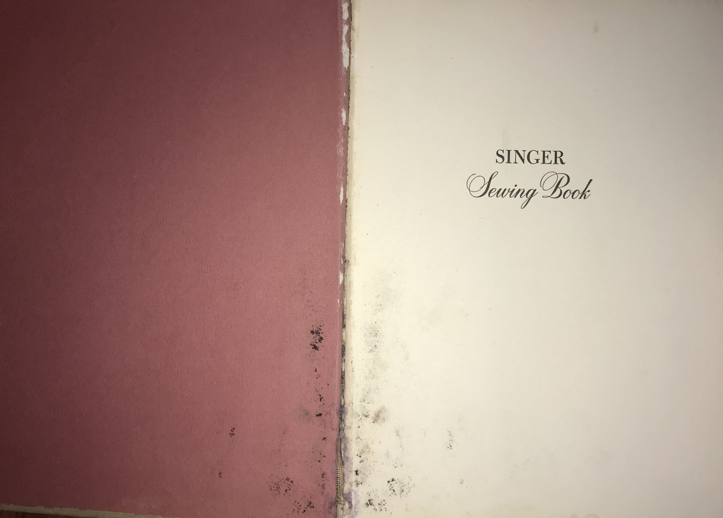 Singer Sewing Book