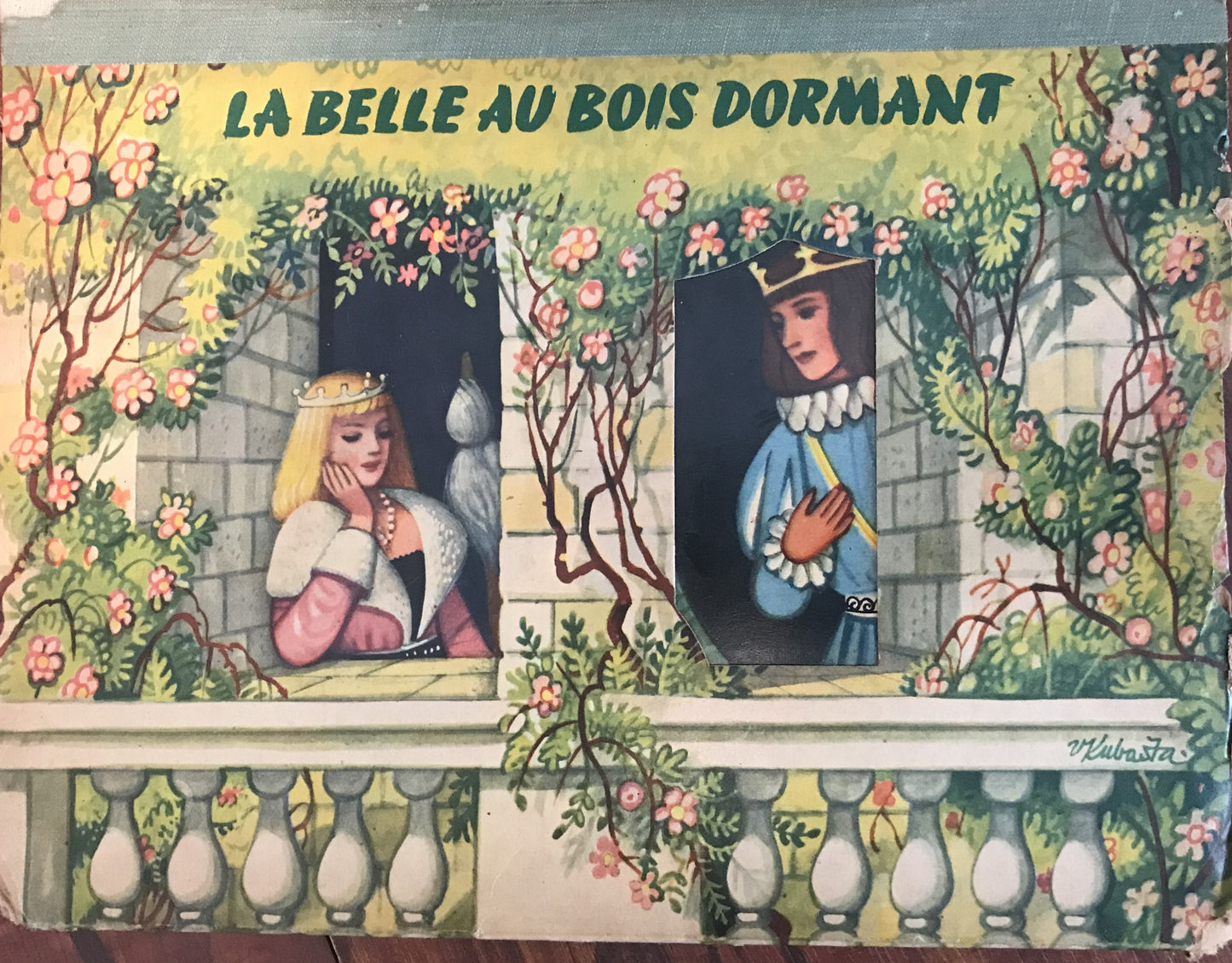 La Belle au Bois Dormant illustrated by Vojtěch Kubasta