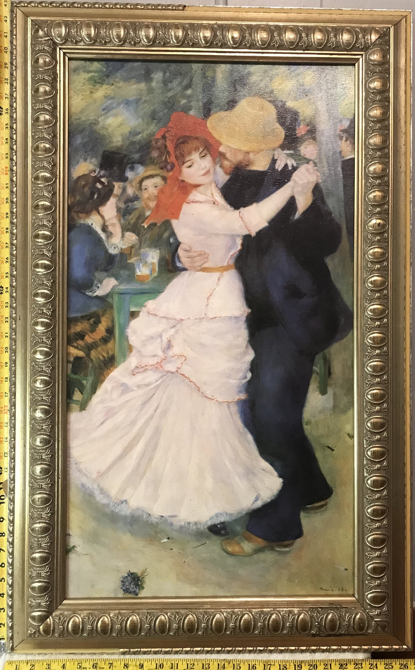 Bal à Bougival" After Pierre-Auguste Renoir - Framed Reproduction (19 of 36)