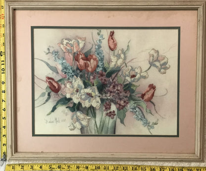 Vintage Floral Embroidery by Dubois Mok