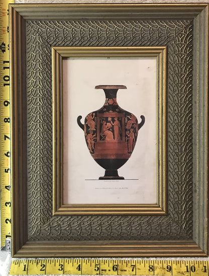 Engraving of Ancient Greek Vase by Henry Moses